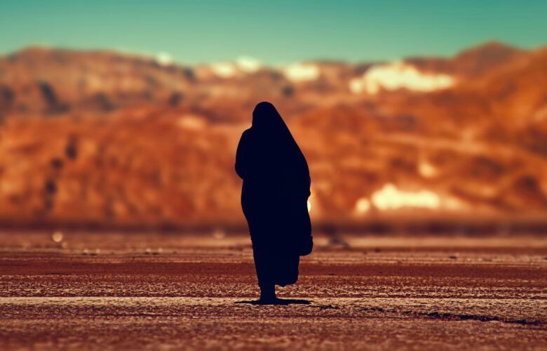 Mujer del desierto